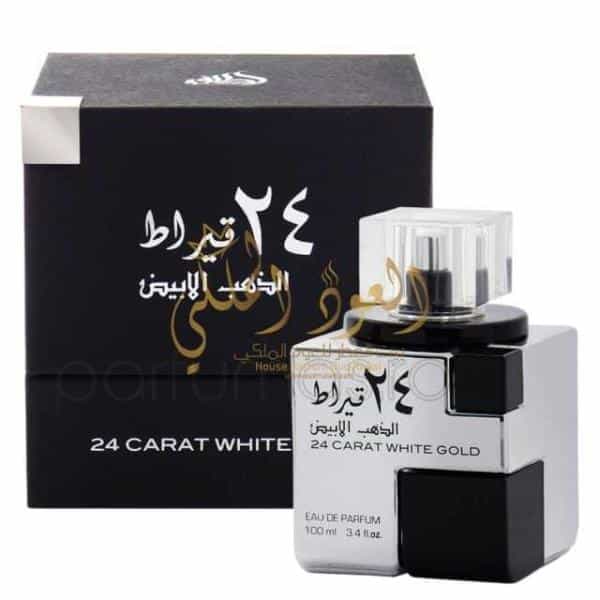 24 Carat Or Blanc