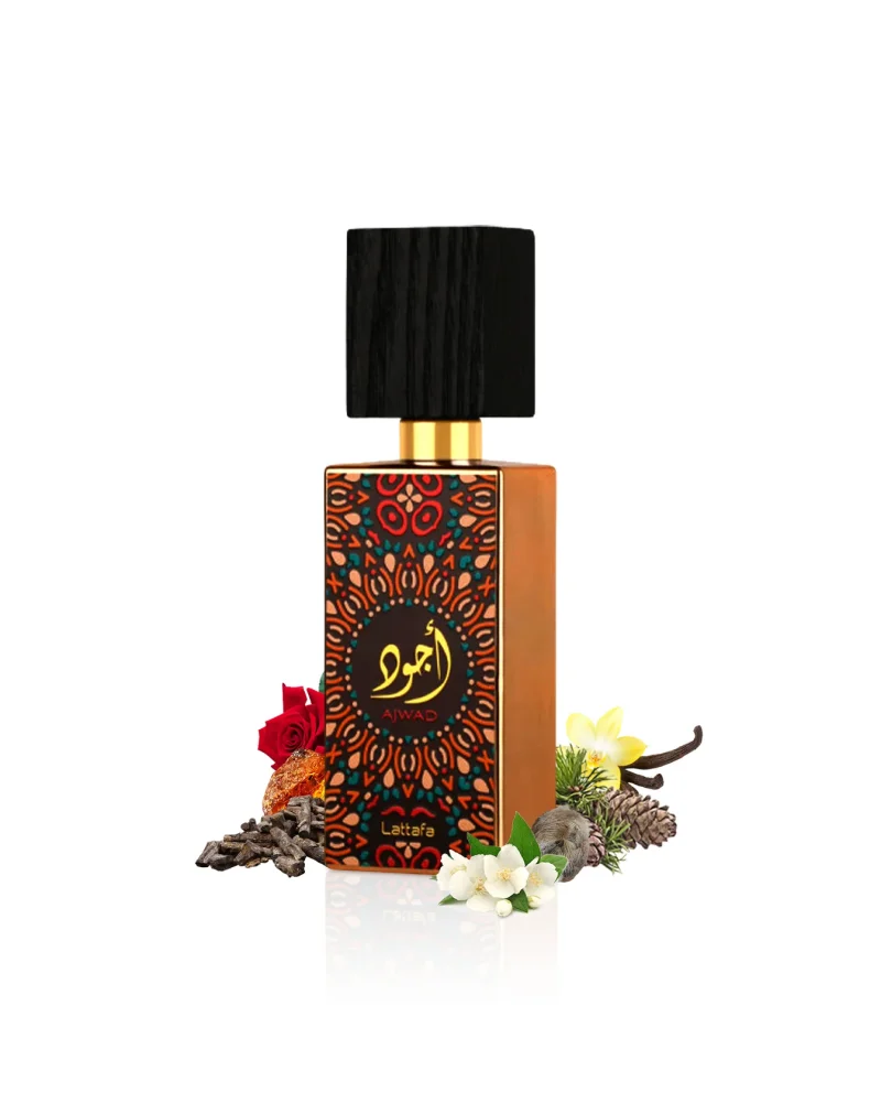 Ajwad de Lattafa - Parfum Fruité & Ambré Unisexe | Oud Malaki