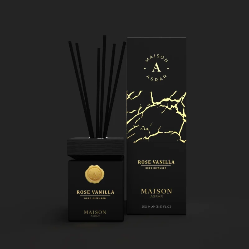 Rose Vanilla Reed Diffuser oudmalaki