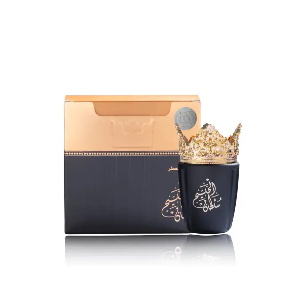 Pot de 40g de Bakhoor Sultan Al Khalij – encens traditionnel oriental à base de copeaux de oud parfumé.