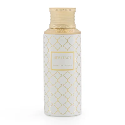 Flacon du parfum Heritage de la Collection Royale de Maison Asrar زجاجة عطر هيريتيج من المجموعة الملكية لميزون أسرار
