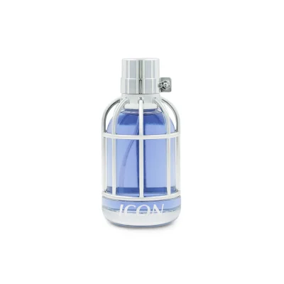 Flacon du parfum Icon de Maison Asrar sur fond neutre