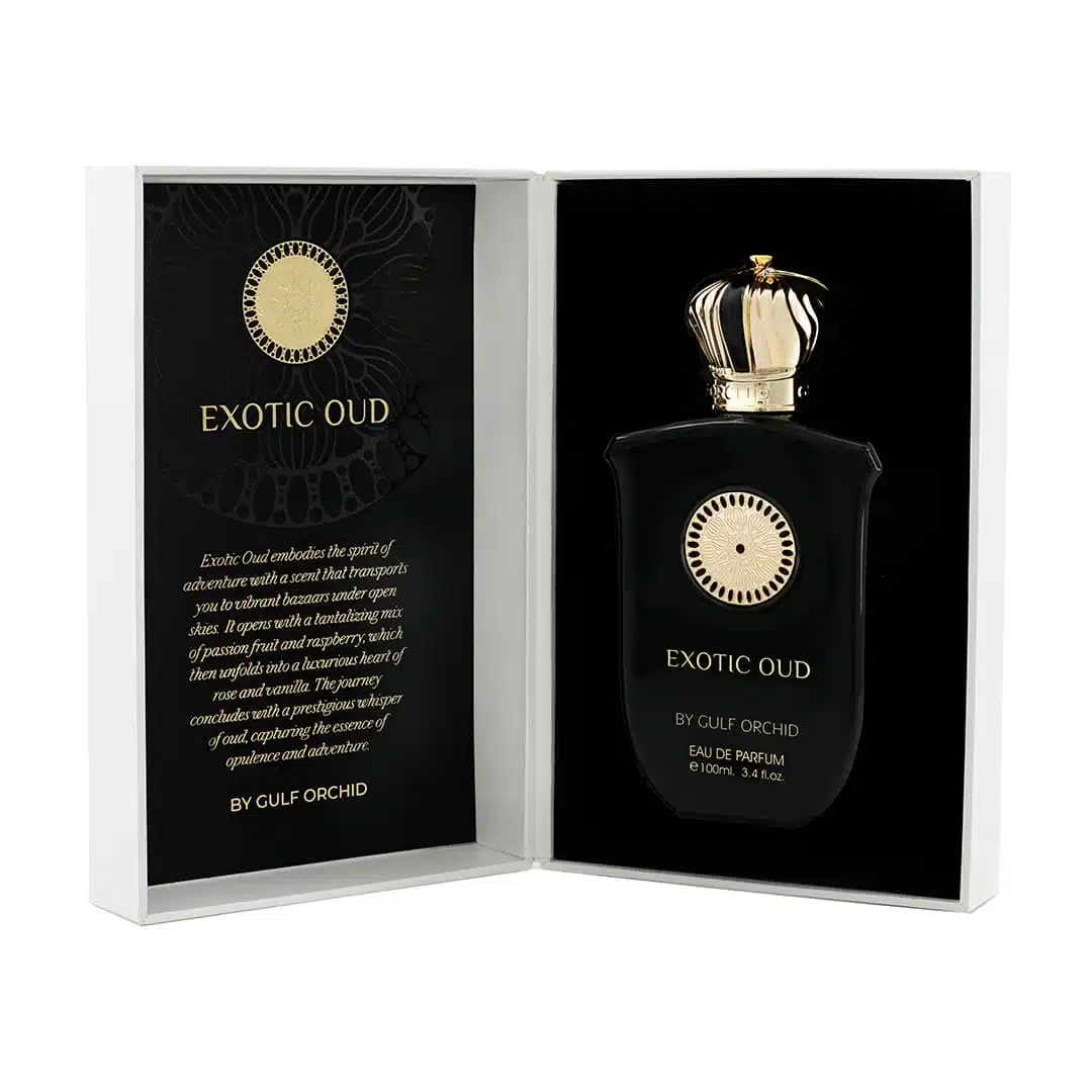 Gulf Orchid Exotic Oud Eau de Parfum 100ml | Parfum Maroc 4 Gulf Orchid Exotic Oud Eau de Parfum 100ml | Parfum Maroc – Image 4