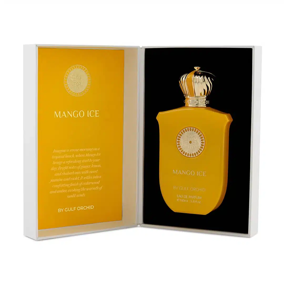 Gulf Orchid Mango Ice Eau de Parfum 100ml | Parfum Maroc 4 Gulf Orchid Mango Ice Eau de Parfum 100ml | Parfum Maroc – Image 4