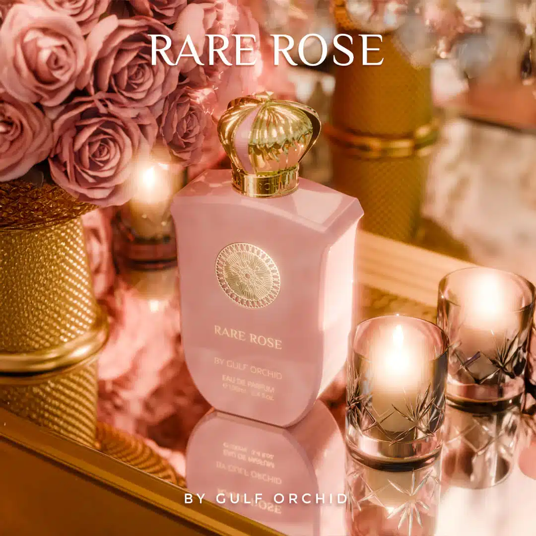 Gulf Orchid Rare Rose Eau de Parfum 100ml | Parfum Maroc 5 Gulf Orchid Rare Rose Eau de Parfum 100ml | Parfum Maroc – Image 5